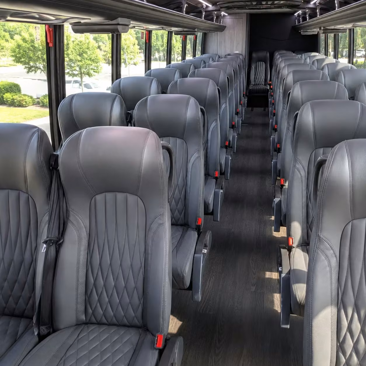 25 passenger minibus inside