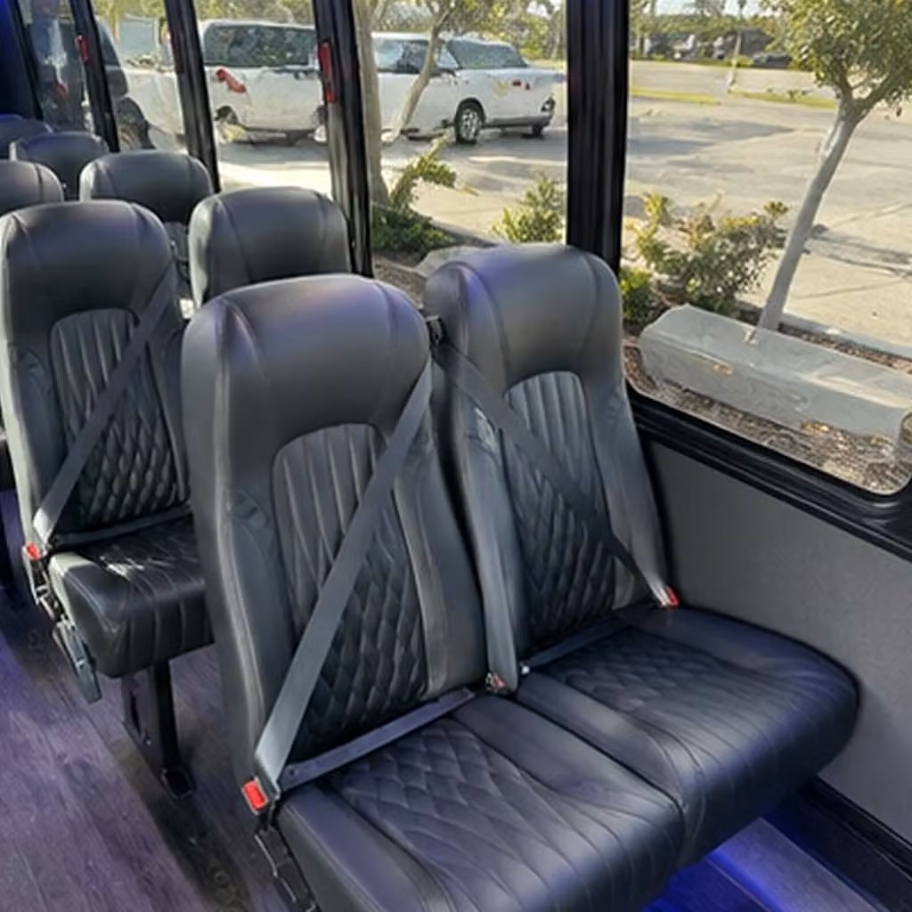 beaumont 15 passenger minibus rental