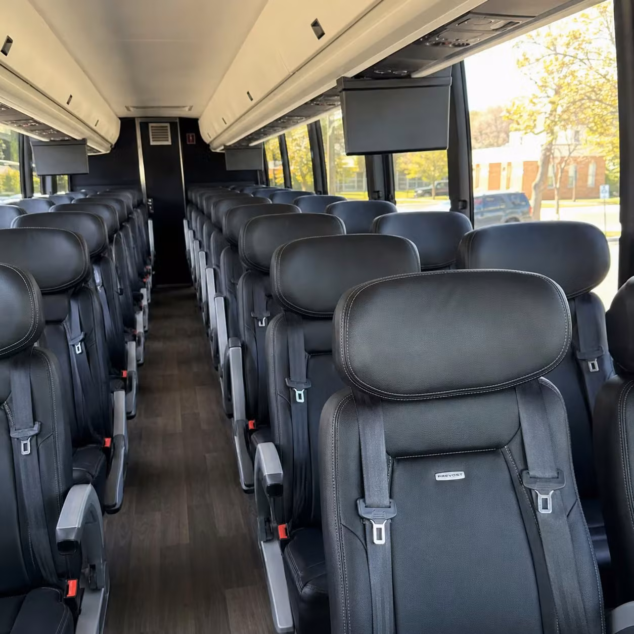 beaumont charter bus interior gallery