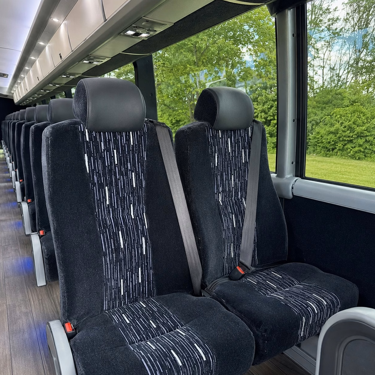bus type and size how the vehicle you choose changes charter bus prices in beaumont texas