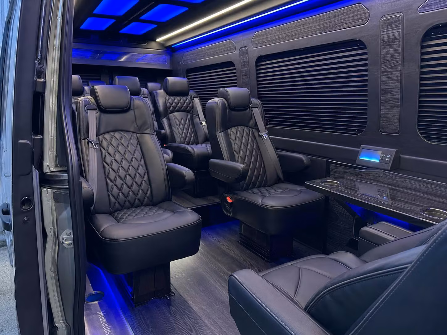 sprinter van transportation for groups and events across beaumont