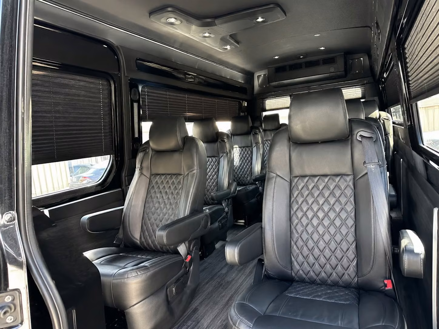 sprinter van with driver interior