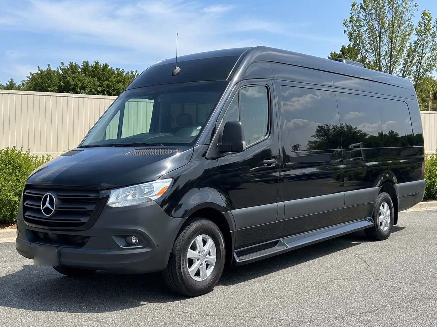 sprinter van with driver
